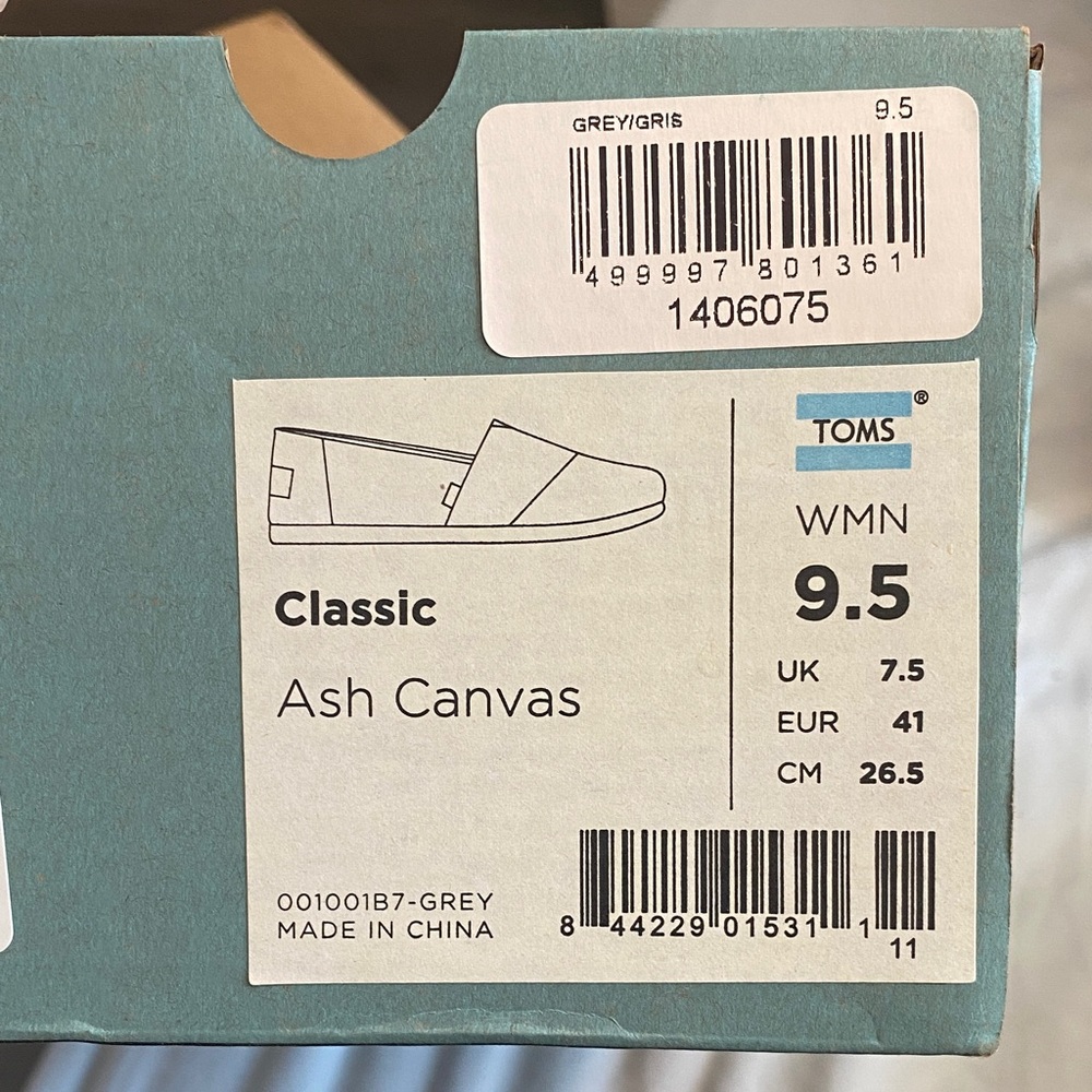 Toms Women's Ash Canvas Classics